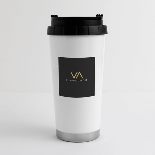 16 oz Travel Mug - white