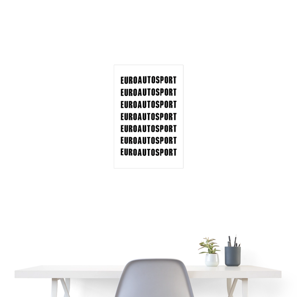 Poster 18x24 - white