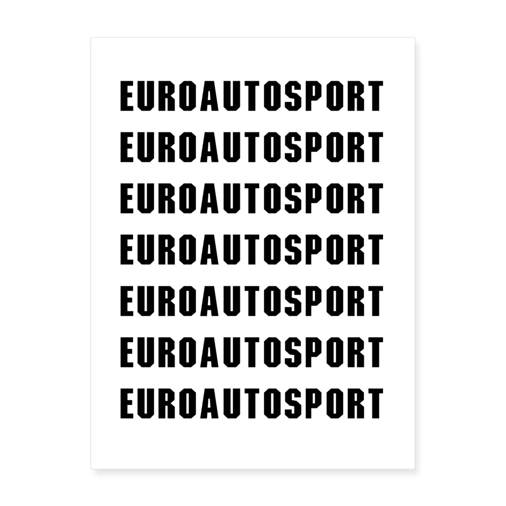 Poster 18x24 - white