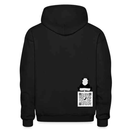 EURO QR CODE Hoodie - black