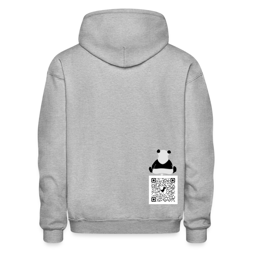EURO QR CODE Hoodie - heather gray
