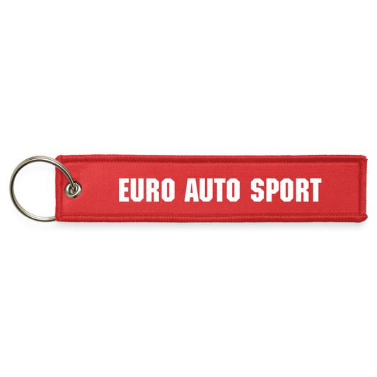 Jet Tag Keychain - red
