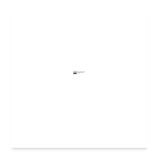 Poster 24x24 - white