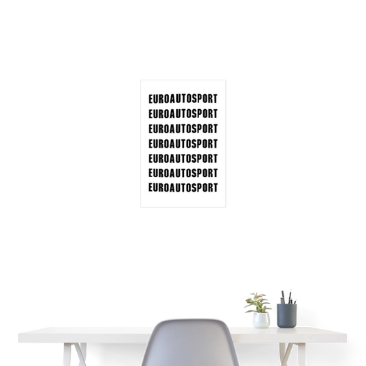 Poster 18x24 - white