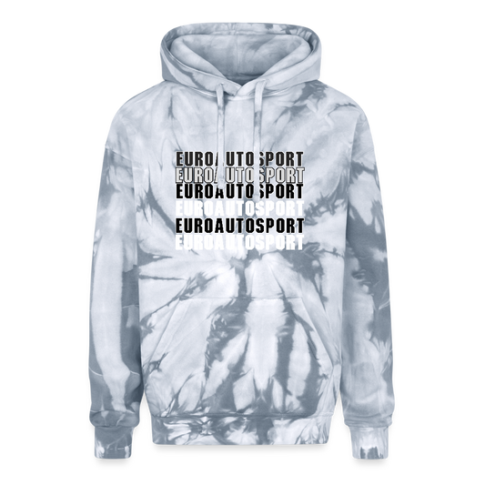 Adult Tie Dye Hoodie - spider silver