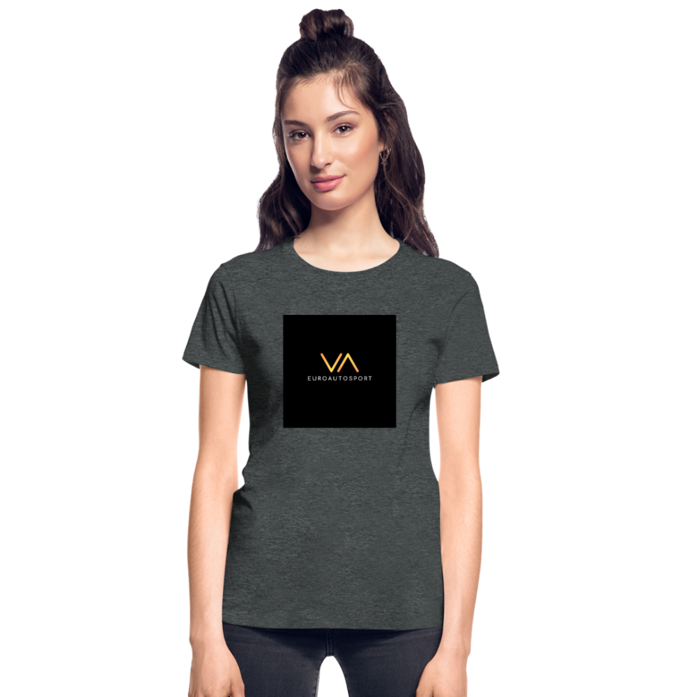 Ultra Cotton VA Euro Auto Sport Ladies Tee - deep heather