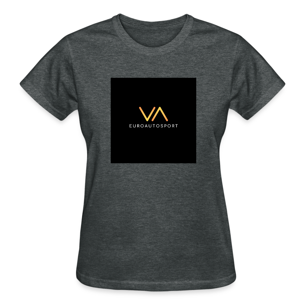 Ultra Cotton VA Euro Auto Sport Ladies Tee - deep heather