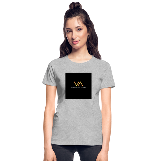 Ultra Cotton VA Euro Auto Sport Ladies Tee - heather gray