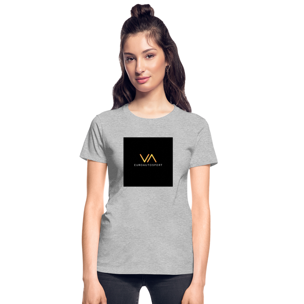 Ultra Cotton VA Euro Auto Sport Ladies Tee - heather gray