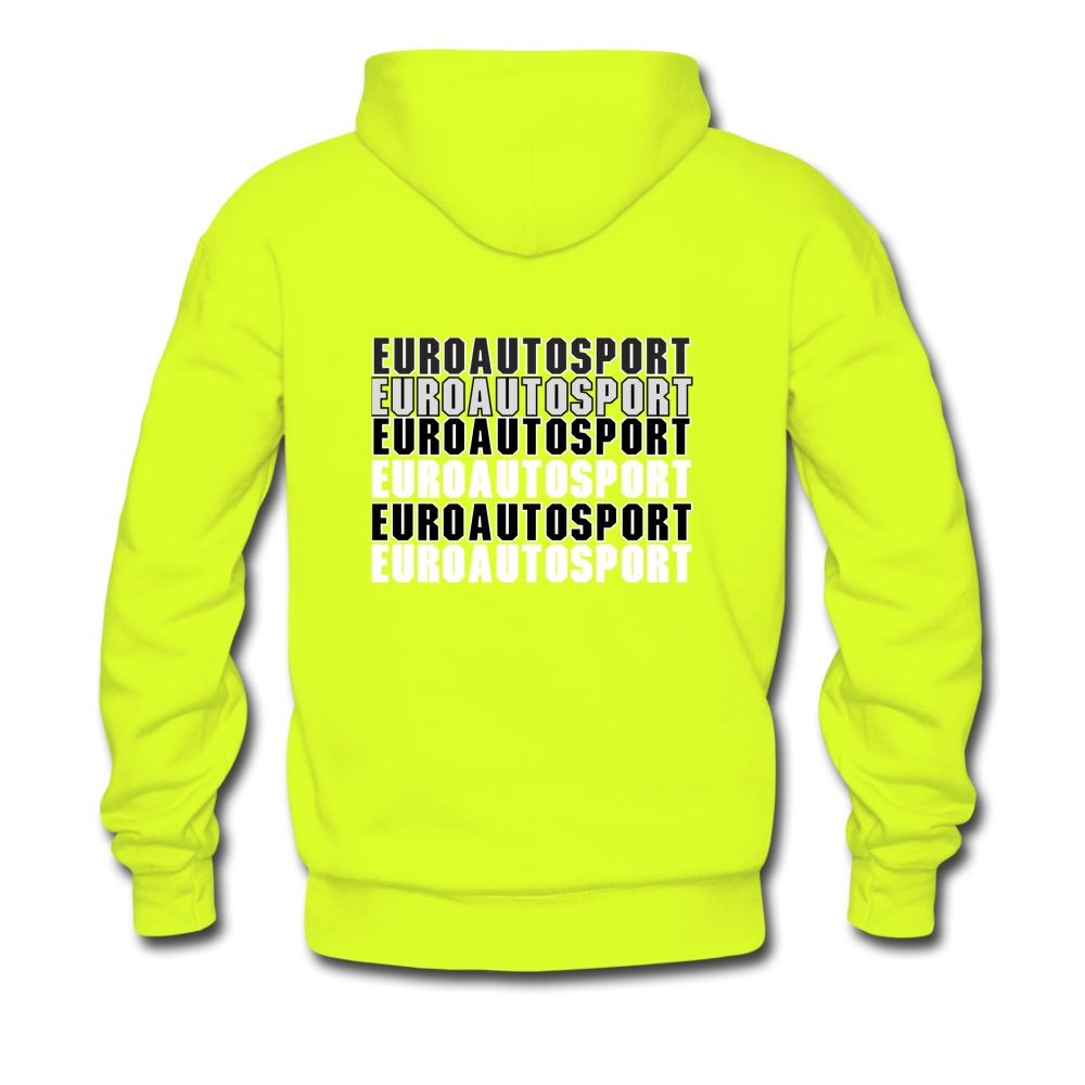 Orginal Euro Auto Sport Hoodie - safety green