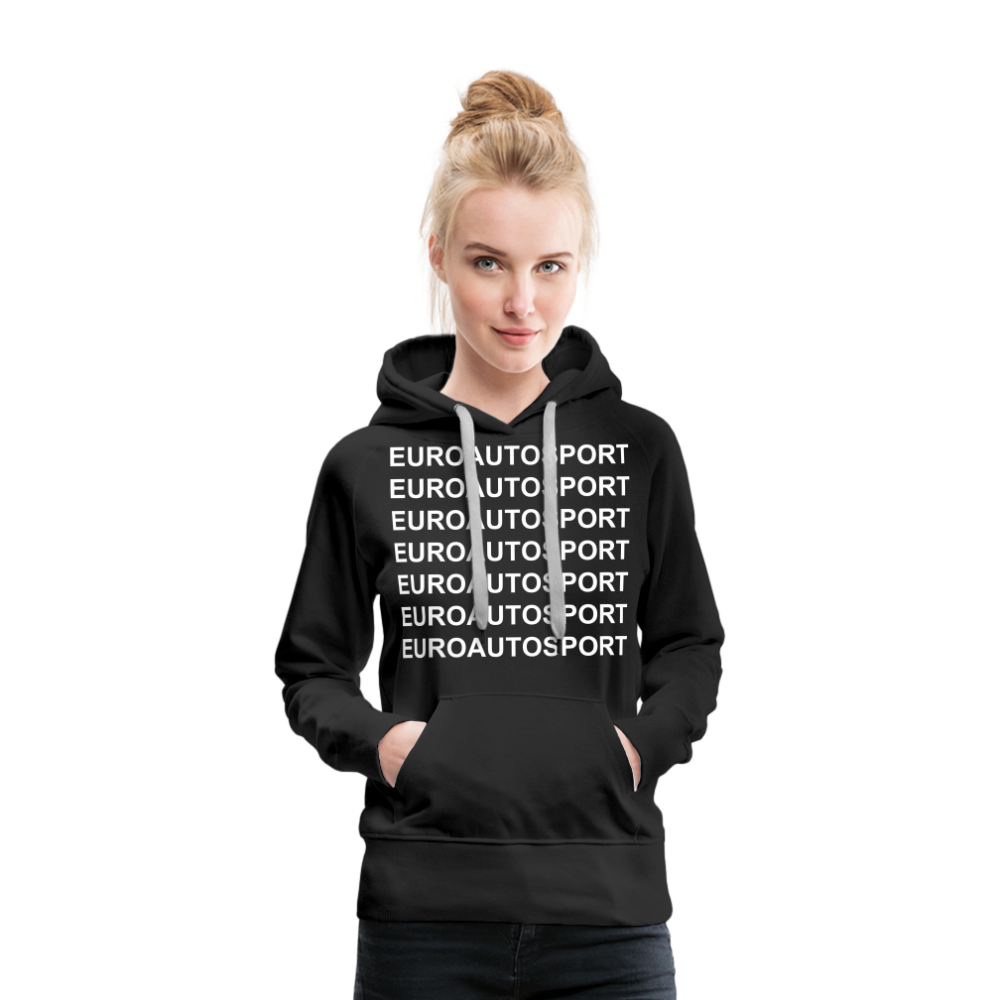 Women’s Premium EUROAUTOSPORT Hoodie - black