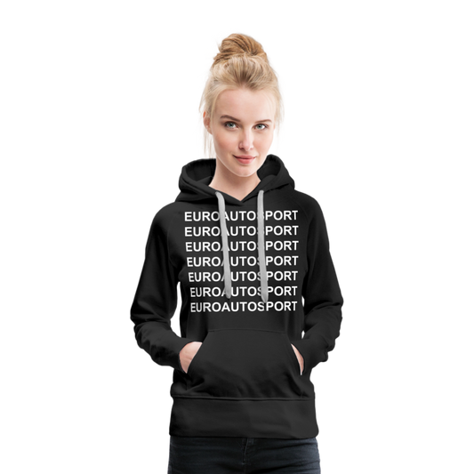 Women’s Premium EUROAUTOSPORT Hoodie - black