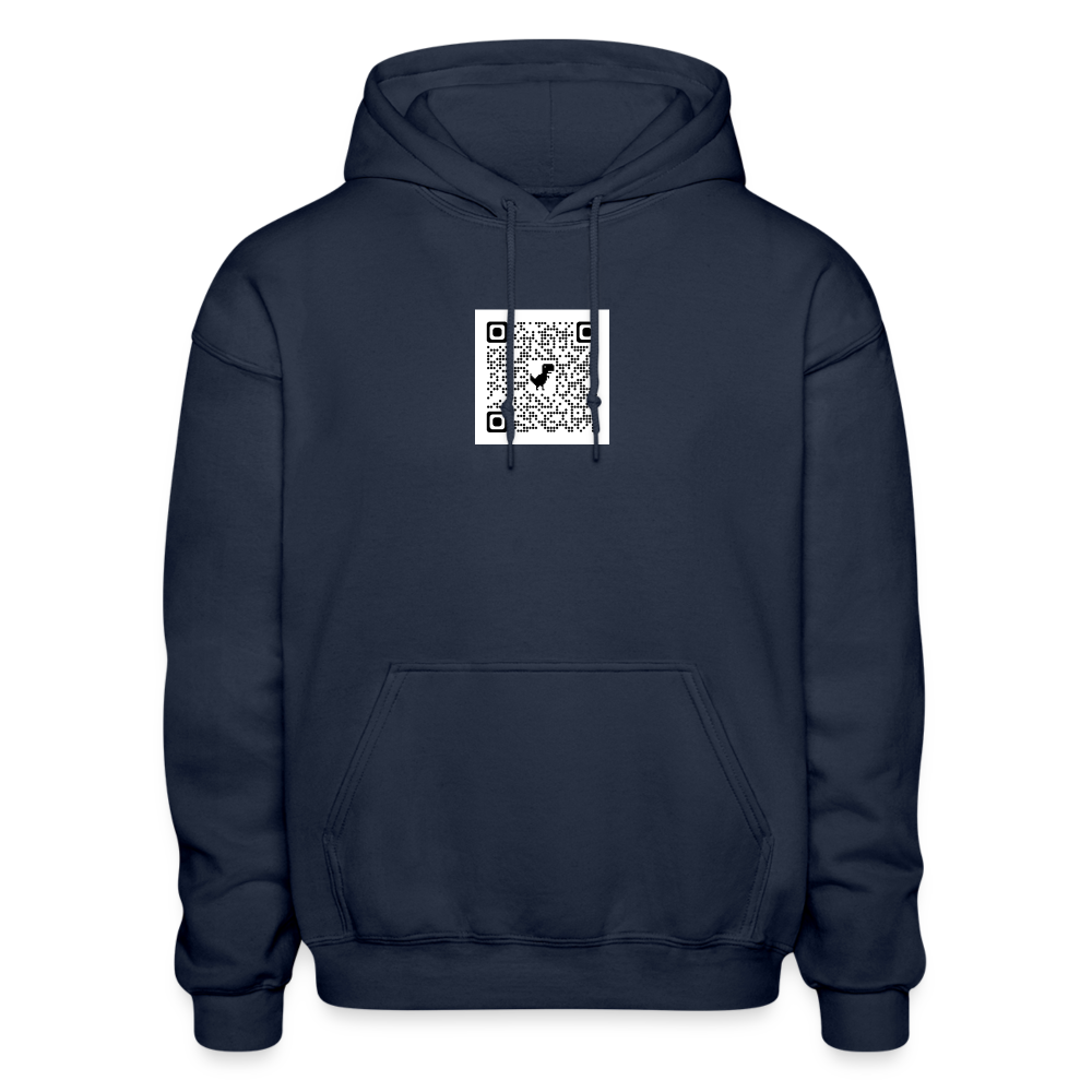 EURO QR CODE Hoodie - navy